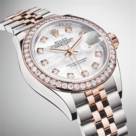 rolex or blanc femme|Rolex watches for women official site.